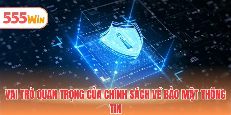 Vai trò quan trọng của chính sách về bảo mật thông tin